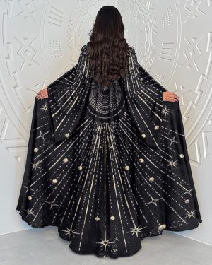 Solar Shining Star Goddess of Light Printed Thin Hoodie Coat